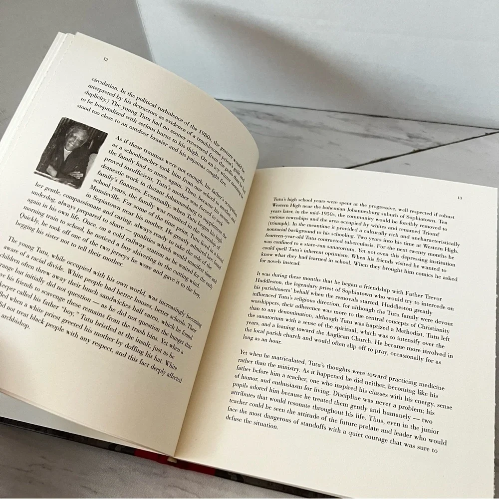 Believe the Words and Inspiration of Desmond TUTU Hard Cover Book